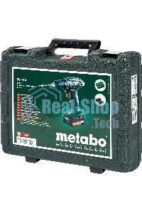 Дрель-шуруповерт аккумуляторная Metabo BS 14.4 602206550, Аккумуляторный, 14.4В, 2 АКБ, Кейс