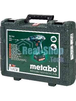 Дрель-шуруповерт Metabo BS 14.4 602206550, 14,4 В, 1,5 Ач, 40 Нм, щеточный