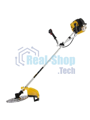 Триммер бензиновый Denzel DTL-43, 43 см3, неразъемная штанга, состоит из 2 частей