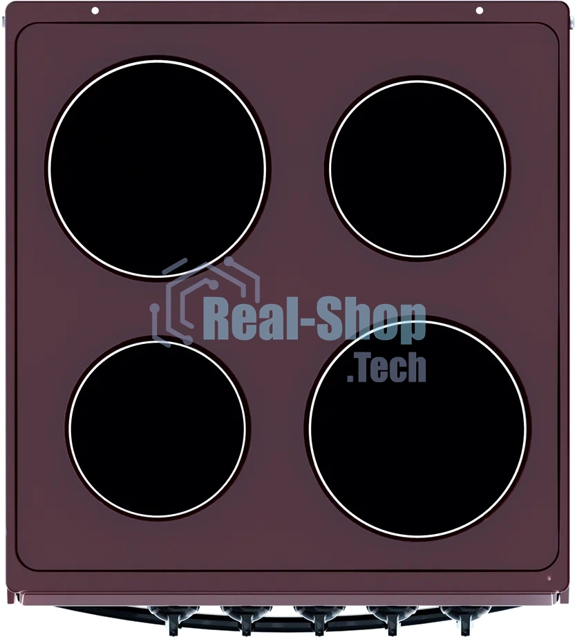 Плита электрическая Лада Nova AE 14027 B коричневый, конфорок 4, духовка 50 л, 50 см x 85 см x 54 см