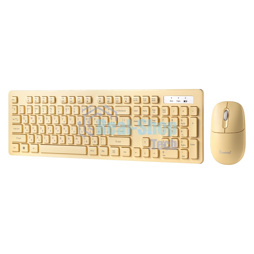 Комплект клавиатура+мышь Smartbuy (SBC105AGY) 105AG желтый