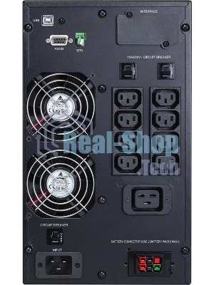 Источник бесперебойного питания Powercom MAC-3000 / 3000 ВА / 3000 Вт / 8 x IEC 320 C13, 1 x IEC 320 С19