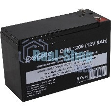 Батарея для ИБП ExeGate DTM 1209/EXS1290 (12V 9Ah 1234W), клеммы F2