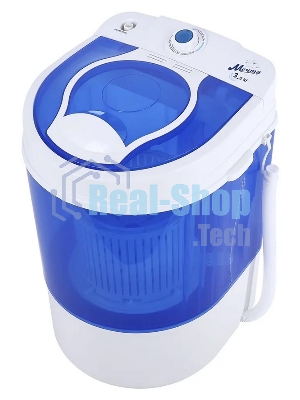 Стиральная машина Мечта WMS S303UT01 бело-синяя, загрузка вертикальная 3кг, 300 об/мин., класс: A+