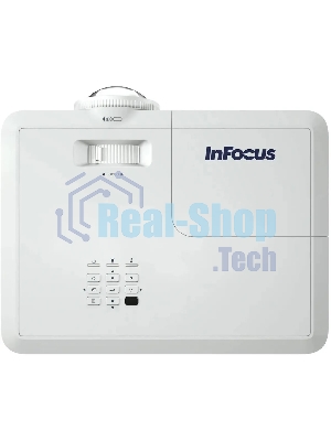 Проектор InFocus IN0026ST DLP, WXGA, 3800 lm, 30 000:1, 0.52:1, 2xHDMI 1.4, VGA in/out, S-Video, 3.5мм in/out, USB-A, RS-232, лампа 15 000ч.(ECO mode), 10W, 27дБ, 2,9 кг, БЕЛЫЙ