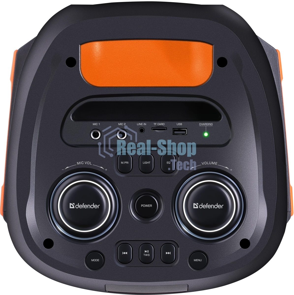 Портативная колонка Defender Orion (60Вт, BT/FM/TF/USB/MIC/Light)