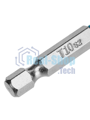 Бита Gross Torx 10х50 мм, сталь S2, шестигр., 10 шт.
