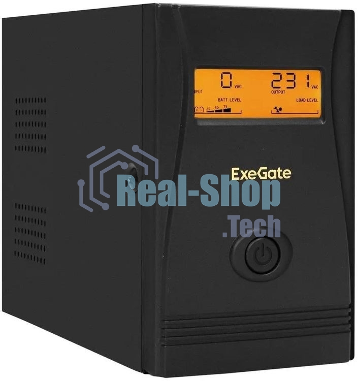 Источник бесперебойного питания ExeGate Power Smart ULB-800.LCD.AVR.4C13 / 800 ВА / 480 Вт / 4 x IEC 320 C13