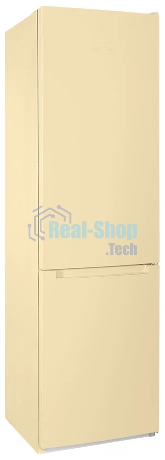 Холодильник Nordfrost NRB 154 E бежевый матовый двухкамерный 238/115 л морозилка снизу, капельная система