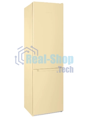 Холодильник Nordfrost NRB 154 E бежевый матовый двухкамерный 238/115 л морозилка снизу, капельная система