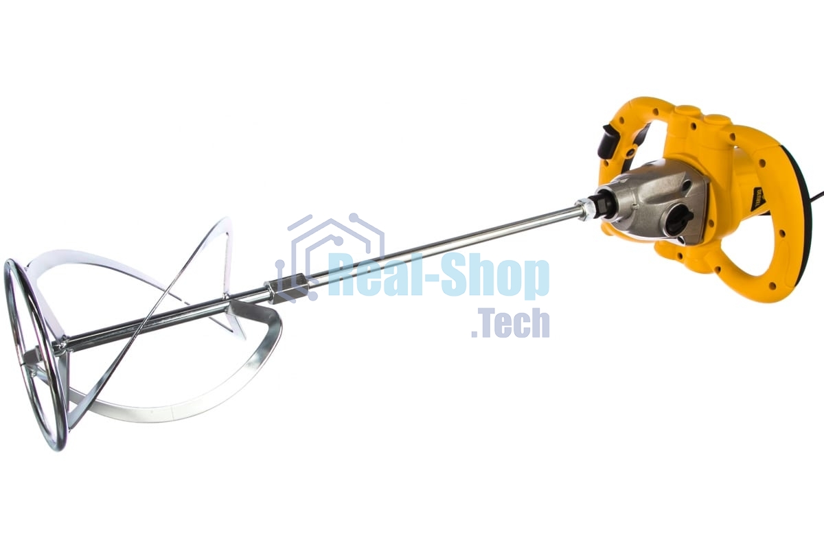 Миксер строительный Denzel EM-1-1600 1600 Вт 180-460/300-750 об/мин 27904