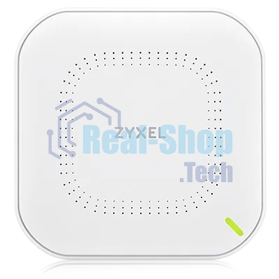 Точка доступа Zyxel NebulaFlex NWA90AX PRO, WiFi 6, 802.11a/b/g/n/ac/ax (2,4 и 5 ГГц), MU-MIMO, антенны 3x3, до 575+2400 Мбит/с, 1xLAN 2.5GE, PoE, защита от 4G/5G, БП в комплекте