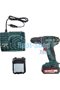 Дрель-шуруповерт аккумуляторная Metabo BS 14.4 602206550, Аккумуляторный, 14.4В, 2 АКБ, Кейс