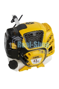 Триммер бензиновый Denzel DTL-43, 43 см3, неразъемная штанга, состоит из 2 частей