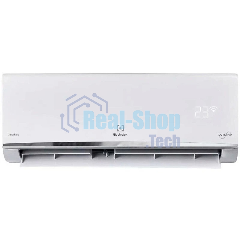 Внутренний блок сплит-системы Electrolux Smartline DC EACS/I-24HSM/N8_V2/in инвертор, 24000 BTU, 70 м², 35 дБ, охлаждение, обогрев, осушение, белый