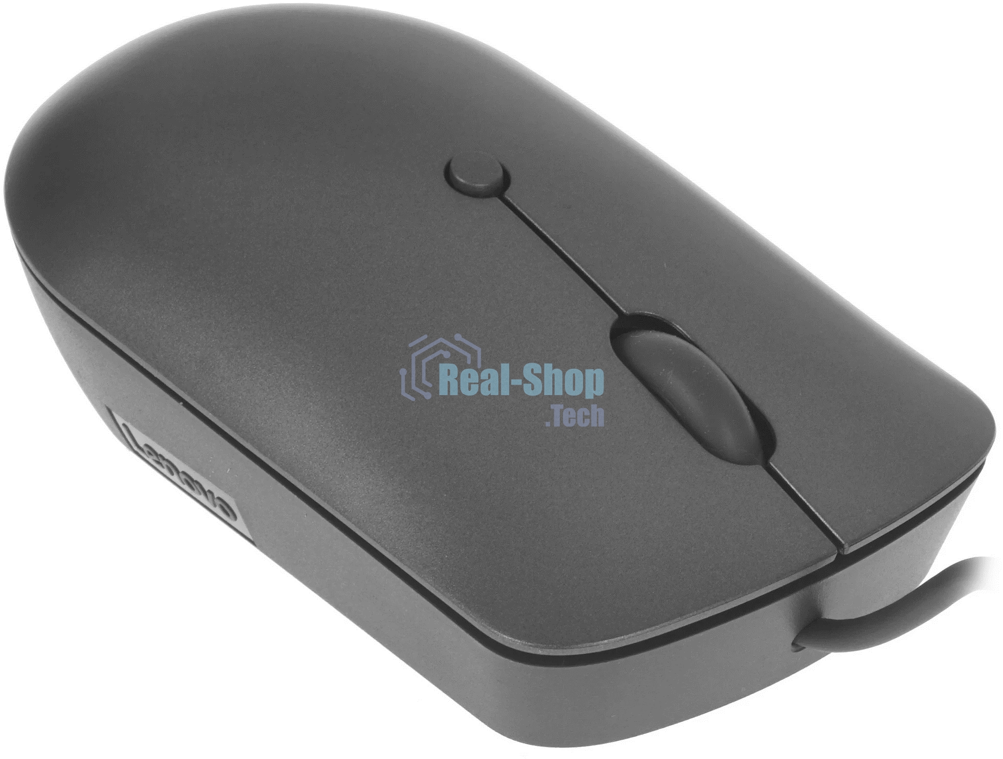 Мышь проводная Lenovo 540 темно-серый, 2400 dpi, USB-C, кнопки - 4