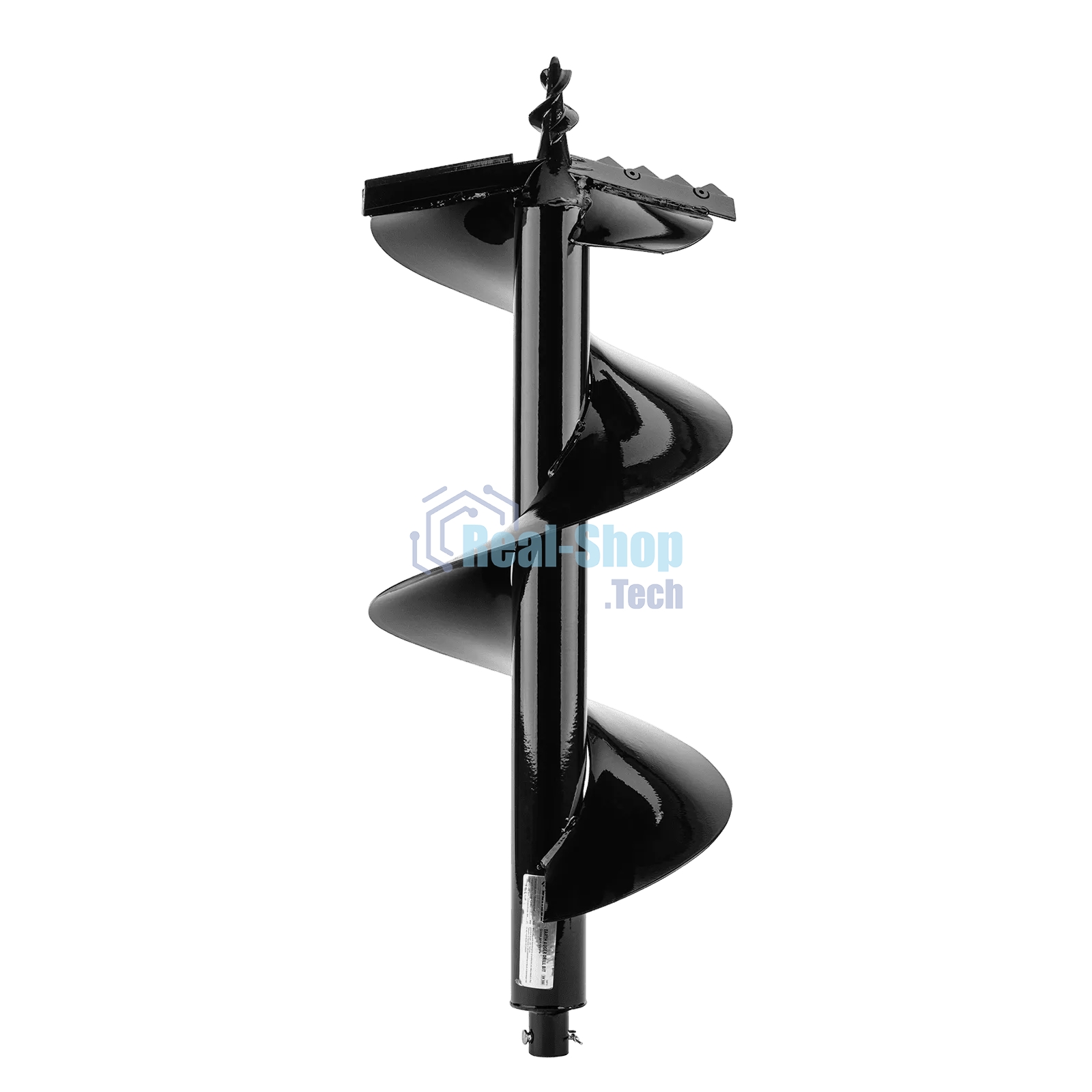 Шнек для грунта Denzel ER-300, диаметр 300 мм, длина 800 мм, соединение 20 мм, съемный нож