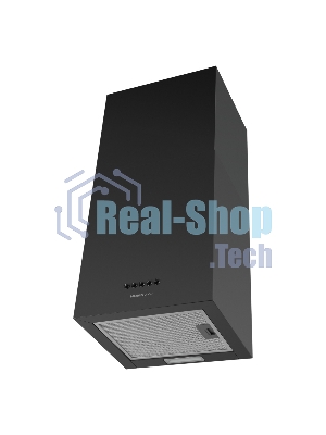 Вытяжка пристенная HOMSair Phlox Push 40 черный, 40 см, 700 куб. м/ч, 54 дБ