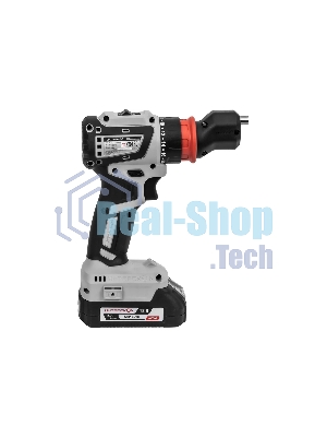 Дрель-шуруповерт ИНТЕРСКОЛ ДА-13/18В 50 КОМБИ, 18 В, 2 Ач, 50 Нм, бесщеточный