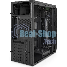 Компьютерный корпус Miditower ExeGate XP-334UC-UNS500 (ATX, БП UNS500 с вент. 12см, 1хUSB/1хUSB 3.0/1хTypeC, аудио, черный)