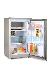 Холодильник Бирюса M408 металлик однокамерный 88/27л морозилка сверху