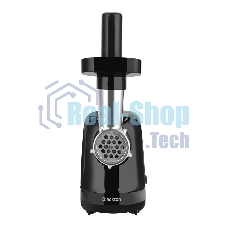 Мясорубка электрическая Blackton Bt MG1111 черный, 1200В, производительность до 1.5 кг/мин/Количество скоростей: 1/Функция реверса/DualProtect технология: защита от перегрузки и перегрева/Прорезиненные ножки/Материал корпуса: пластик/Материал загрузочного