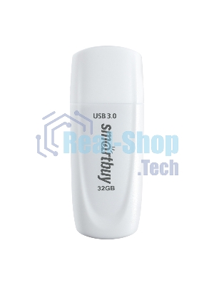 Флешка USB Smartbuy Scout white (SB032Gb3SCW), 32Gb, USB 3.0/3.1, R/W 110/40, белый