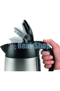 Чайник электрический Bosch TWK3P420 1.7 л, 2400 Вт, черный (корпус: нержавеющая сталь)