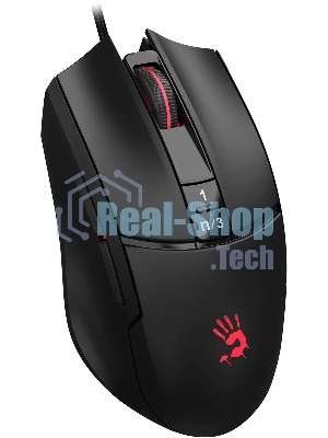 Мышь проводная A4Tech Bloody L65 Max черный, 12000 dpi, USB, кнопки - 7