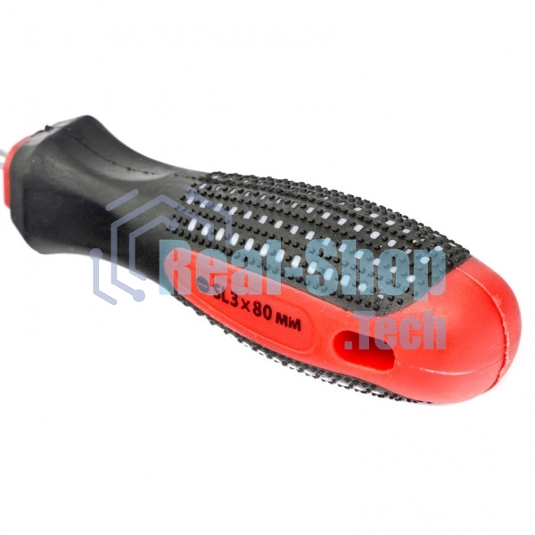 Отвертка Matrix Fusion 11406, SL3,0 х 80 мм, CrV, 3-х компонентная рукоятка 