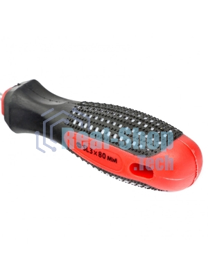Отвертка Matrix Fusion 11406, SL3,0 х 80 мм, CrV, 3-х компонентная рукоятка 