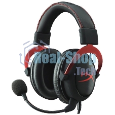 Гарнитура HyperX Cloud II красный, проводная, совместимость с консолями