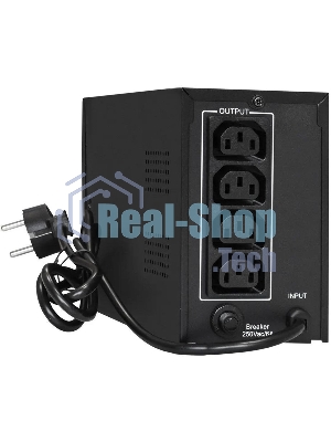 Источник бесперебойного питания ExeGate Power Smart ULB-800.LCD.AVR.4C13 / 800 ВА / 480 Вт / 4 x IEC 320 C13