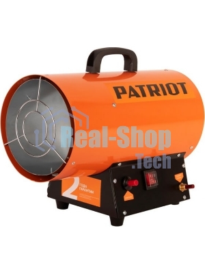 Тепловая пушка газовая Patriot GS 12 красный