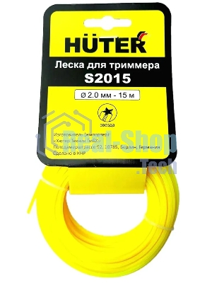 Леска для садовых триммеров Huter S2015 d=2мм L=15м для Huter GET-1200SL (71/1/10)