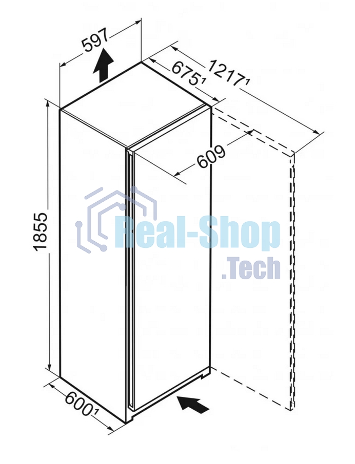 Холодильник Liebherr SRBDD 5220-22 001 черный однокамерный 398л