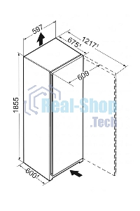 Холодильник Liebherr SRBDD 5220-22 001 черный однокамерный 398л