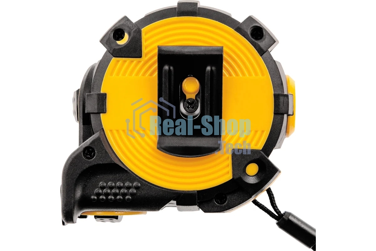 Рулетка Denzel 5м х 25мм, автоматич. фиксац., нейлон. покрытие, магнит. зацеп, двухстор. разметка