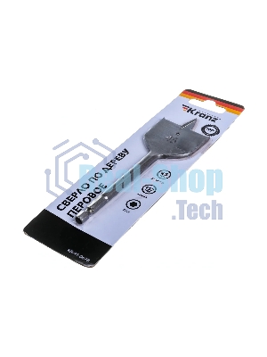 Сверло перовое по дереву Kranz 45х152 мм, шестигранный хвостовик