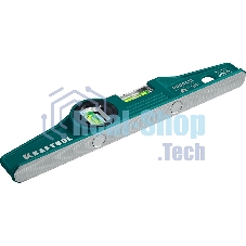Уровень KRAFTOOL 34717-025superkraft-m литой 2 ампулы 0.5 мм/м 250мм