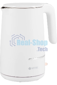 Чайник электрический Vitek VT-1104 1.5л. 2200Вт разноцветный корпус: металл/пластик