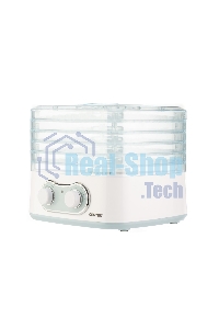 Сушилка для овощей Centek CT-1659 (белый), ОБЪЕМ 5 л, 270Вт, 5 поддонов, механическое управление