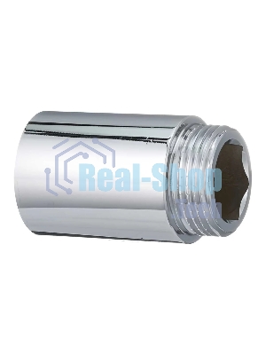 Удлинитель Aquadeel НВ 1/2'x10 мм, хромированный BFC-008-101