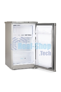 Холодильник Бирюса M408 металлик однокамерный 88/27л морозилка сверху