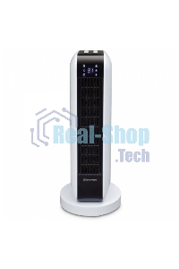 Тепловентилятор 4802BR BRAYER, 2000 Вт, 2 уров.мощ, вращ.корп 35°, LED-диспл, пульт ДУ, таймер