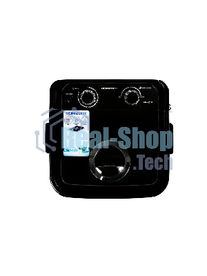 Стиральная машина Horizont WM-4601W черная, загрузка вертикальная 4.6кг, класс: A
