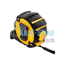 Рулетка Denzel 5м х 25мм, автоматич. фиксац., нейлон. покрытие, магнит. зацеп, двухстор. разметка