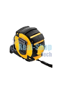 Рулетка Denzel 5м х 25мм, автоматич. фиксац., нейлон. покрытие, магнит. зацеп, двухстор. разметка