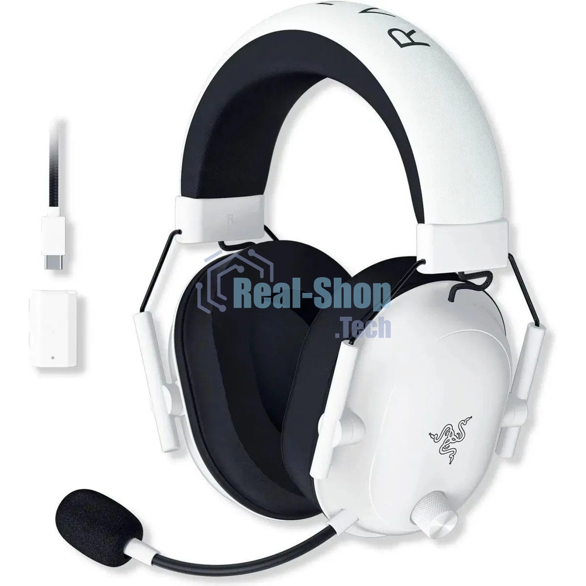 Гарнитура Razer Blackshark V2 HyperSpeed белый, беспроводная, Bluetooth, до 70 ч