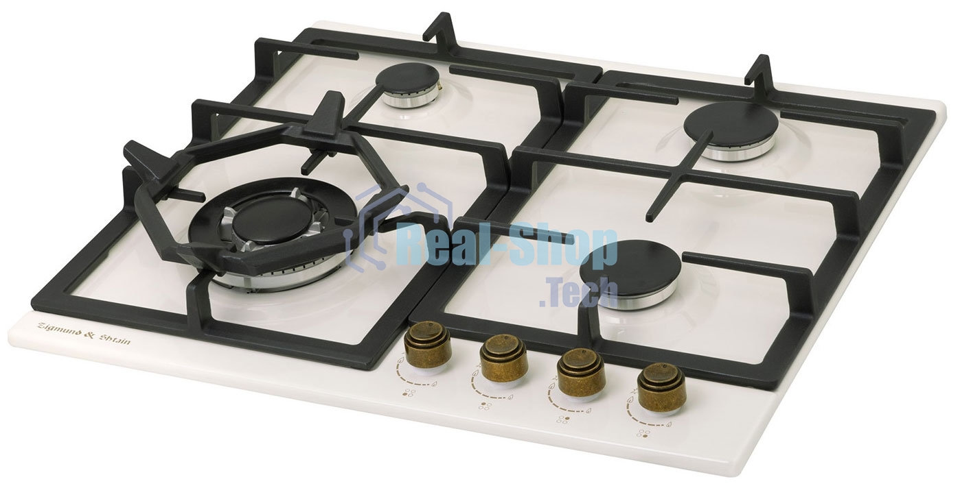 Газовая варочная панель Zigmund & Shtain G 16.6 X независимая, бежевый